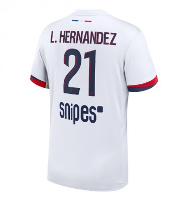Paris Saint-Germain Lucas Hernandez #21 Bortatröja 2025-26 Kortärmad